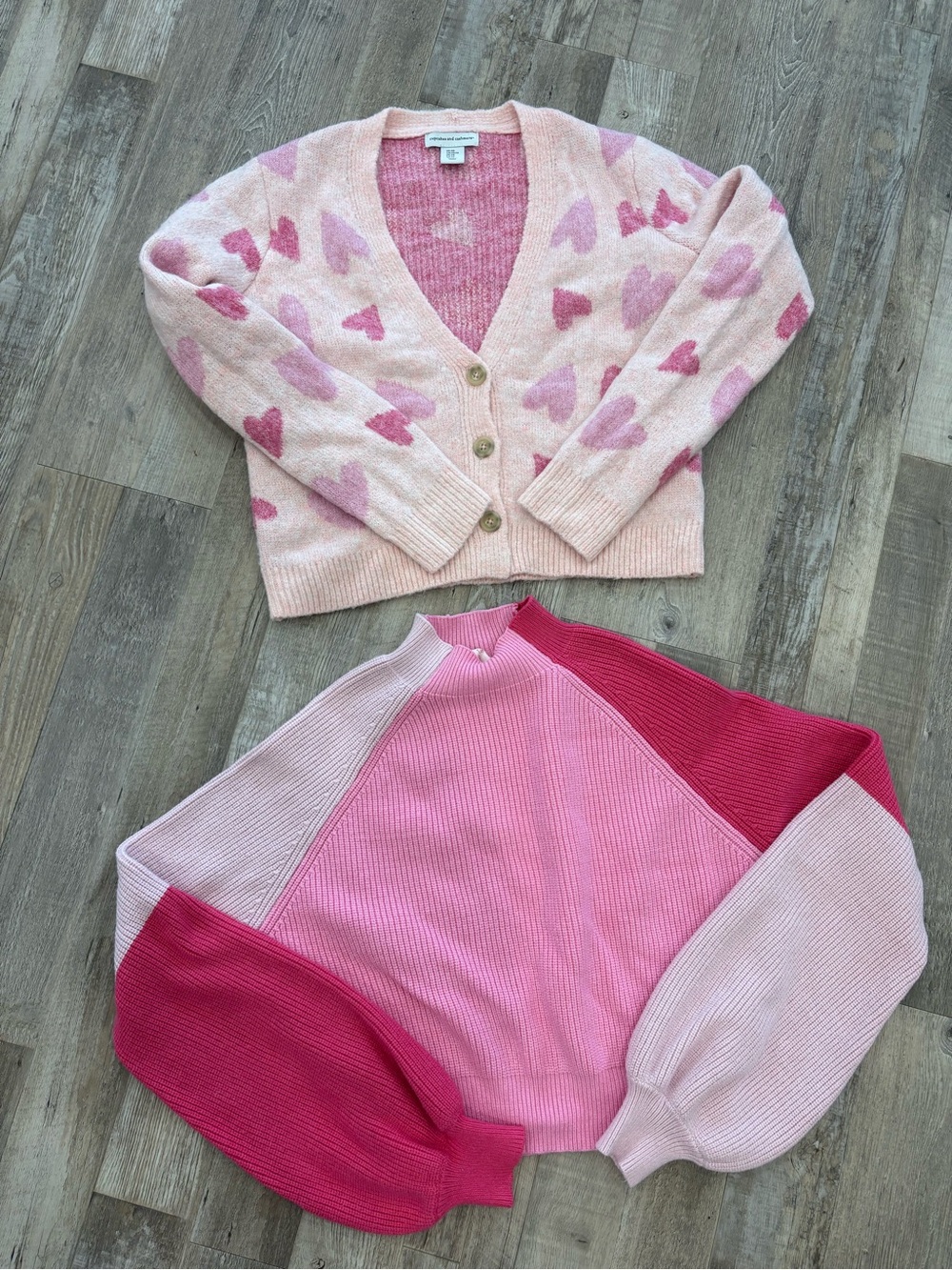 Lot of 2 Girlie Sweaters
